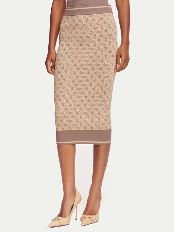 Guess Пола тип молив W6YD19 Z0961 Slim Fit