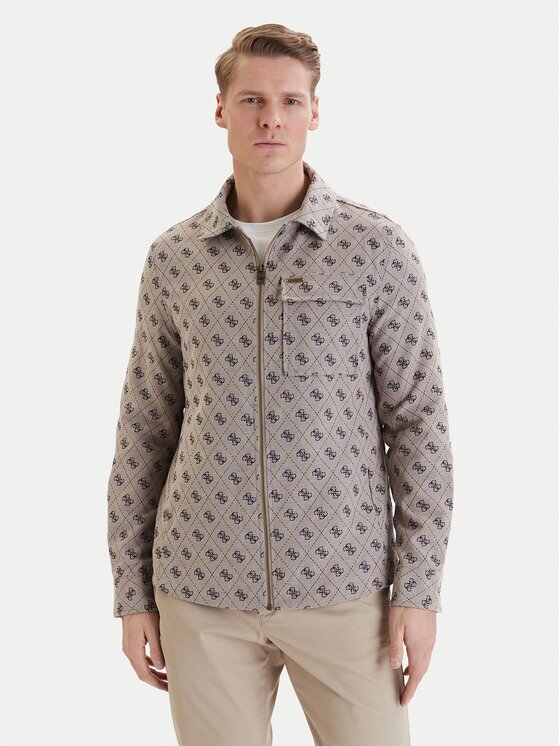 Guess Риза-яке M6GL05 W1661 Classic Fit