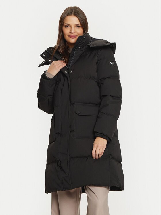 Guess Пухено яке Belkisa W4BL0B WGJR2 Regular Fit