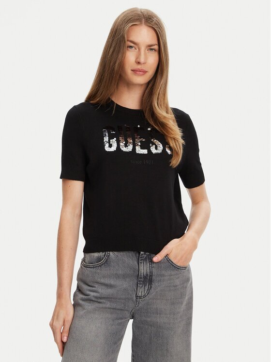 Guess Пуловер W5YR25 Z2NQ2 Екрю Regular Fit