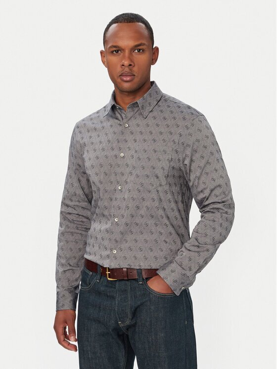 Guess Риза M6GH18 W1713 Regular Fit