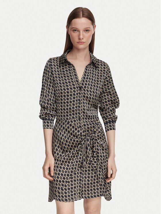 Guess Рокля тип риза W4YK35 WF1T2 Regular Fit