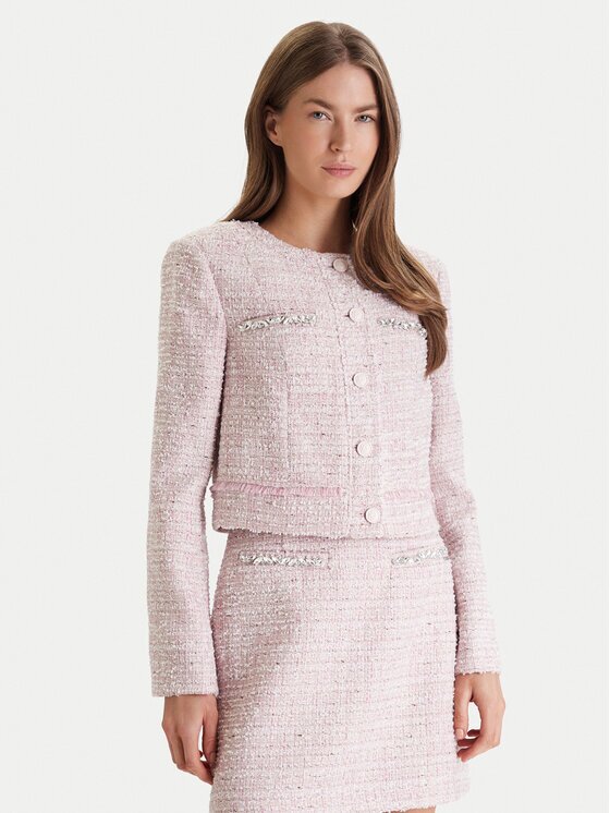 Guess Сако W6RL54 WJ632 Екрю Regular Fit