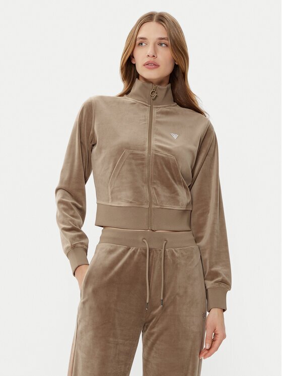 Guess Суитшърт V3BQ22 KBXI2 Екрю Regular Fit