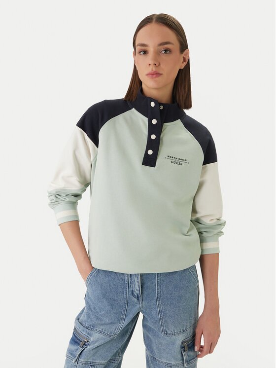 Guess Суитшърт x NORTH SAILS W6GQ12 K3481 Regular Fit