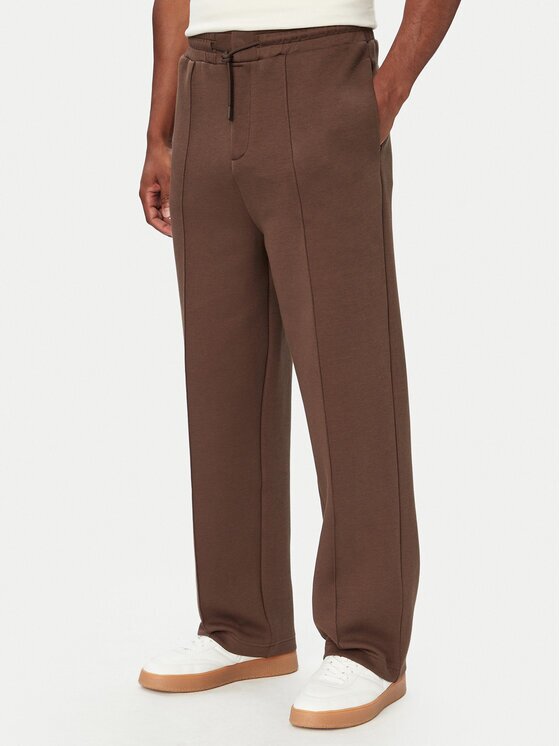 Guess Текстилни панталони Herald Z6YB17 K4995 Straight Fit