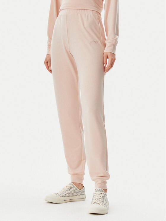 Guess Текстилни панталони O5GB05 KCQP2 Regular Fit