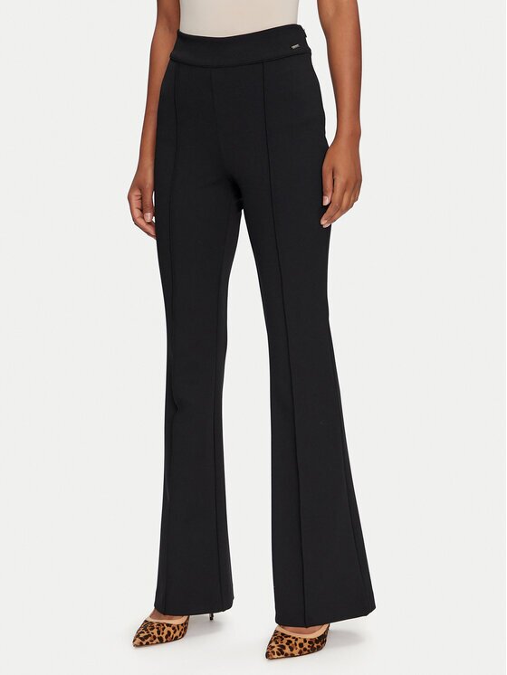 Guess Текстилни панталони W4YB01 KCBO2 Slim Fit