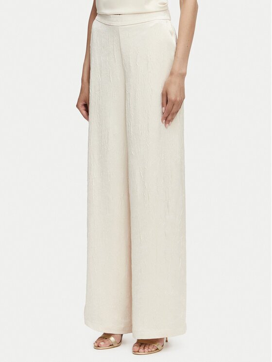 Guess Текстилни панталони W6GB2 8W2103 Wide Leg