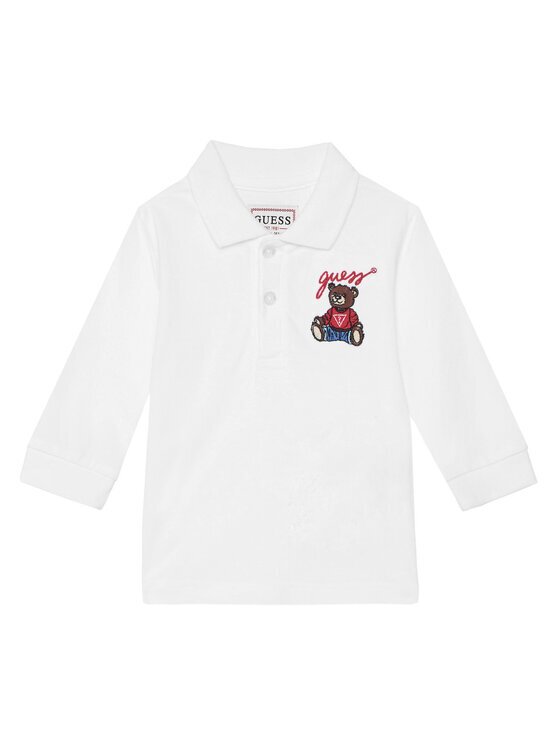 Guess Тениска с яка и копчета N5YP00 KADZ4 Regular Fit