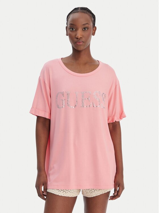 Guess Тишърт E5GI07 K68D2 Regular Fit