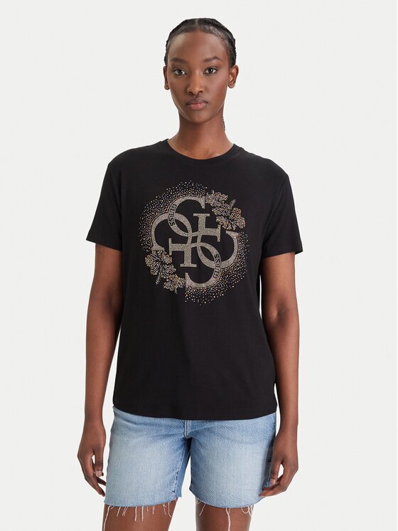 Guess Тишърт E6GI01 K68D2 Regular Fit