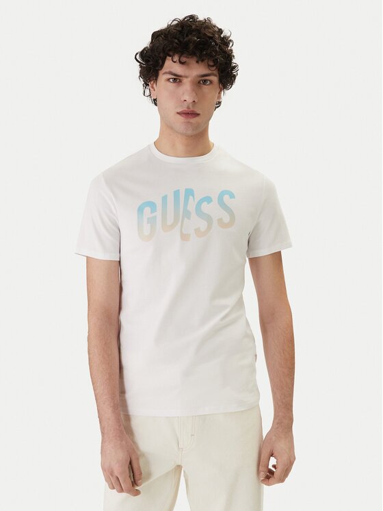 Guess Тишърт F6GI02 J1314 Slim Fit