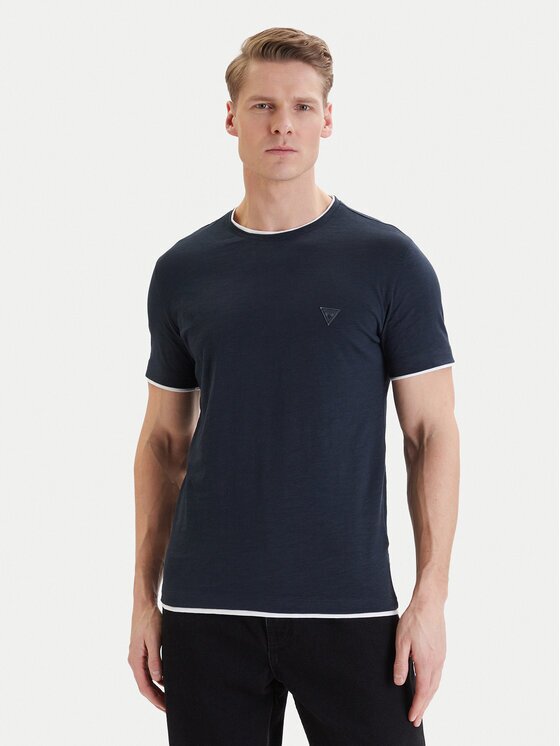Guess Тишърт F6GI06 K6XN4 Slim Fit