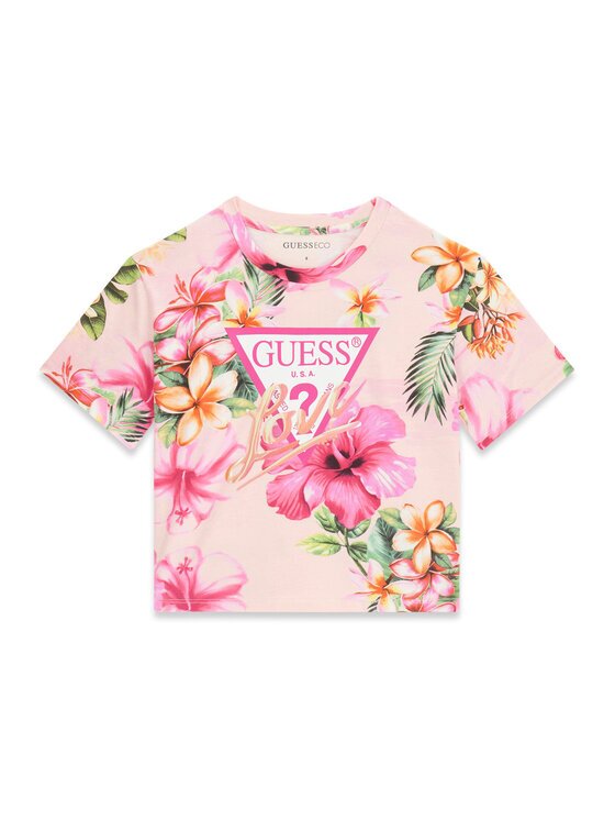 Guess Тишърт J6GI03 K6YW4 Relaxed Fit