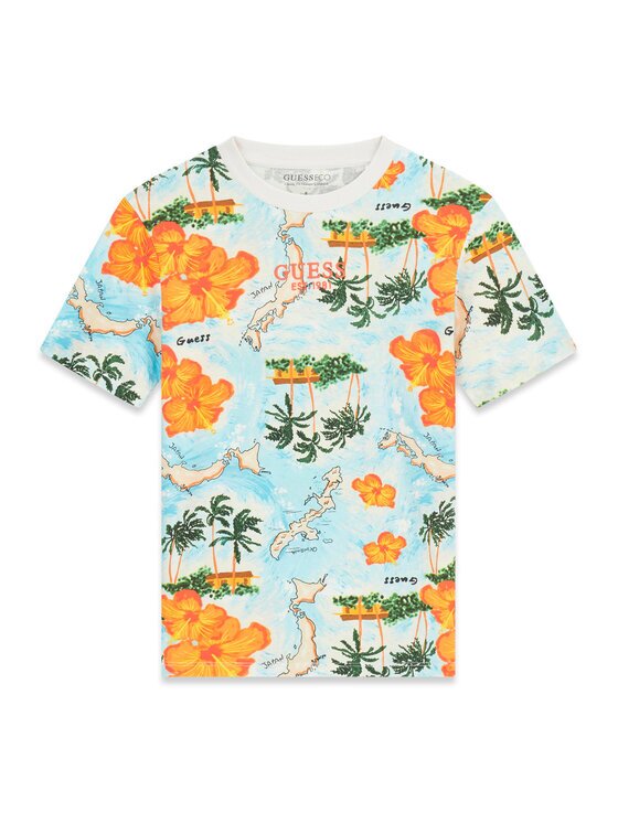 Guess Тишърт L6GI14 K8HM4 Relaxed Fit