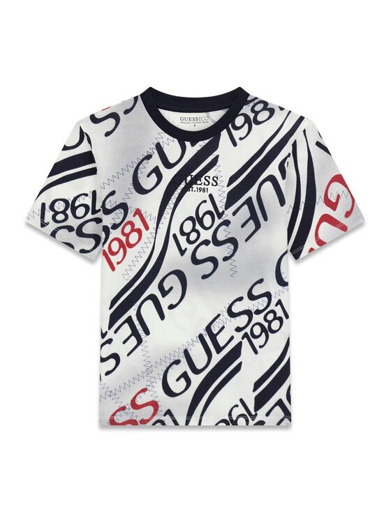 Guess Тишърт L6RI04 K8HM4 Oversize