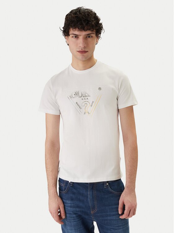 Guess Тишърт M6GI11 K2992 Slim Fit