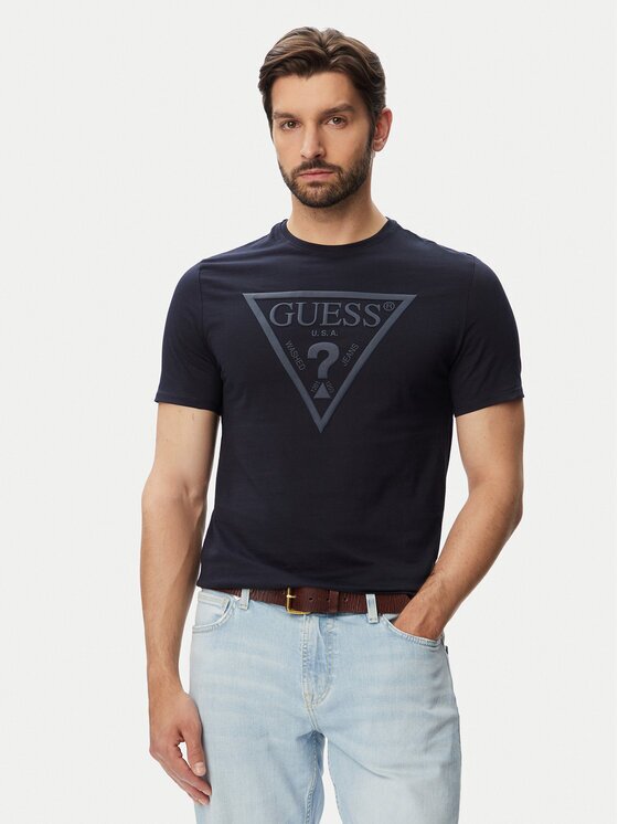 Guess Тишърт M6YI71 K3745 Slim Fit