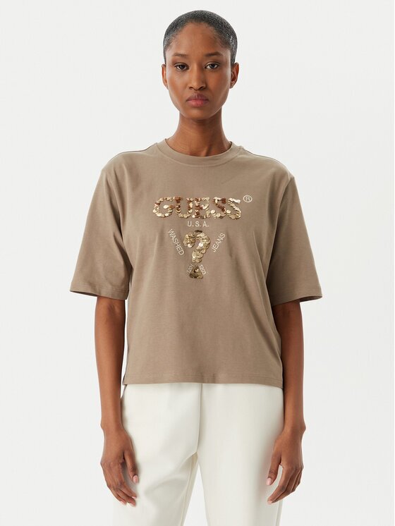 Guess Тишърт V4YI06 I3Z14 Regular Fit