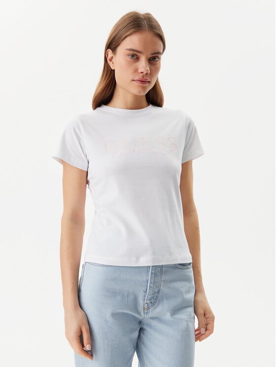 Guess Тишърт V5GI15 J1314 Slim Fit
