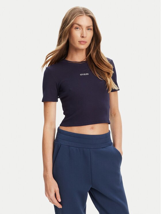 Guess Тишърт V5YP08 K8RT2 Slim Fit