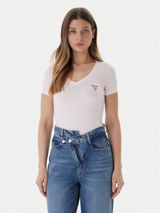 Guess Тишърт W2YI45 J1314 Slim Fit