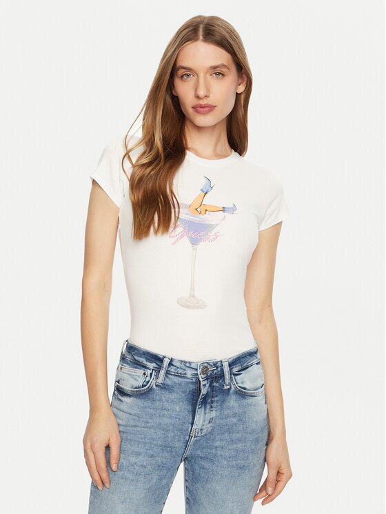 Guess Тишърт W5RI29 KA0Q1 Regular Fit