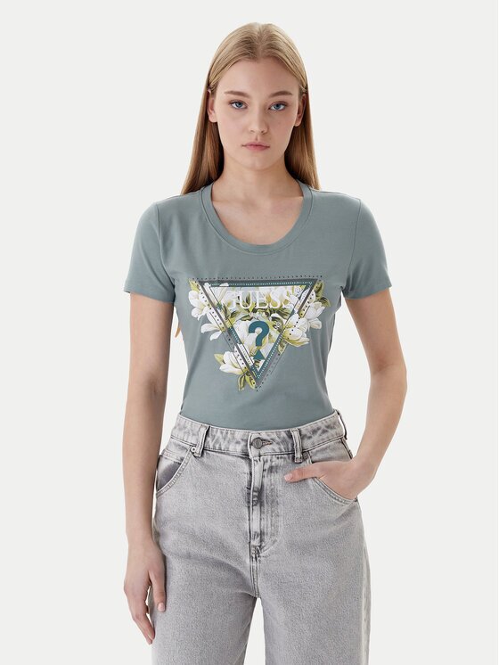 Guess Тишърт W6RI35 J1314 Slim Fit