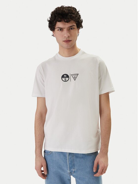 Guess Тишърт x NORTH SAILS M6GI40 K3322 Regular Fit