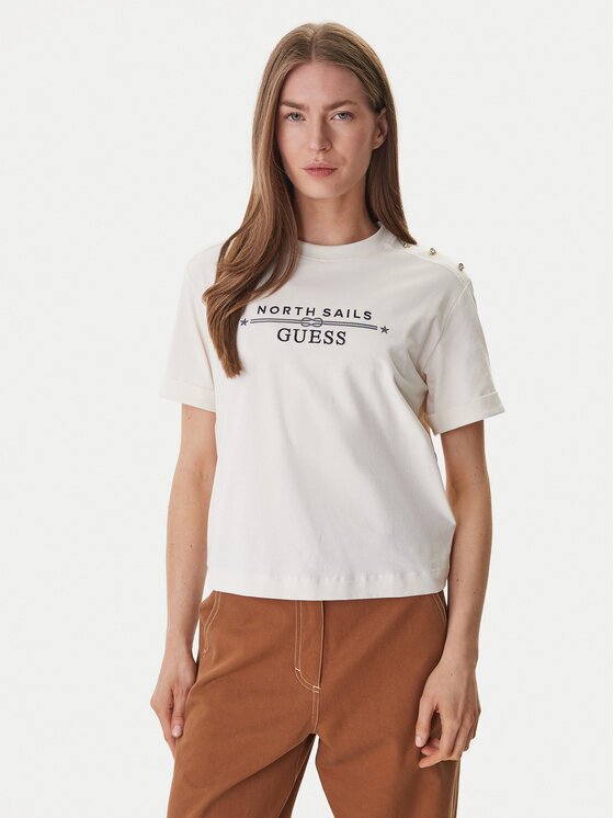 Guess Тишърт x NORTH SAILS W6GI03 K2657 Relaxed Fit