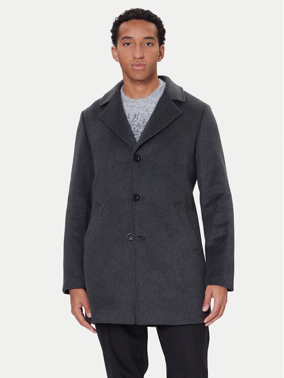 Guess Вълнено палто M4BL3S WGJ82 Slim Fit