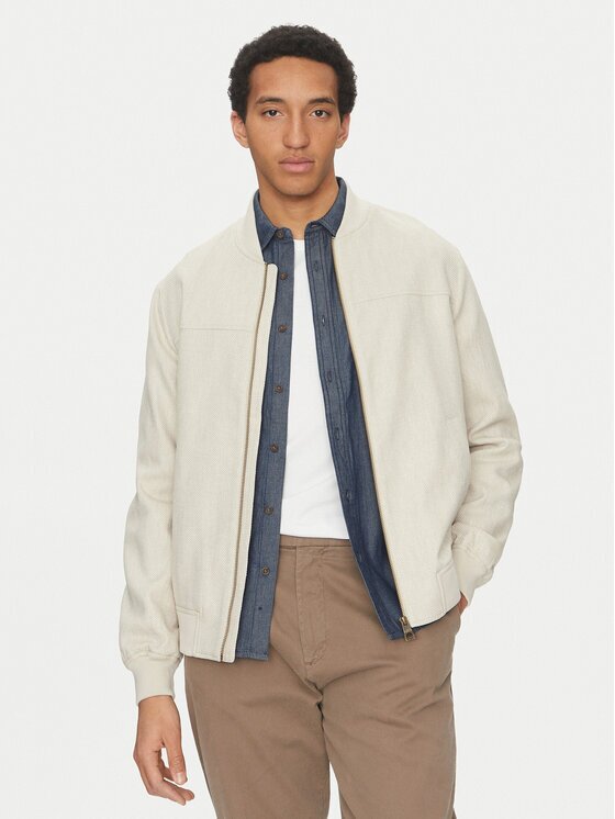 Guess Яке бомбър M5GL24 WH720 Regular Fit