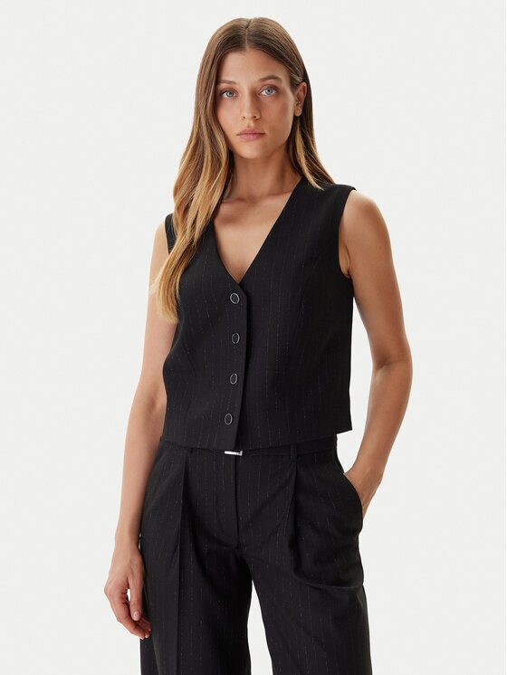 Guess Жилетка за костюм W5BH52 W2422 Regular Fit
