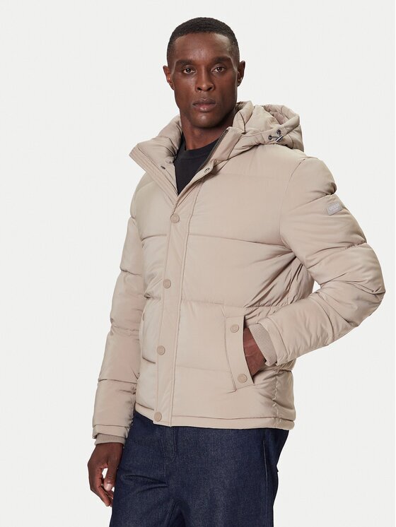 Guess Пухено яке M4BL21 WGJ42 Regular Fit