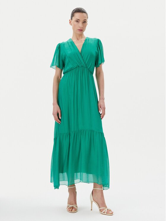 Haveone Лятна рокля AFF-N006 Екрю Loose Fit