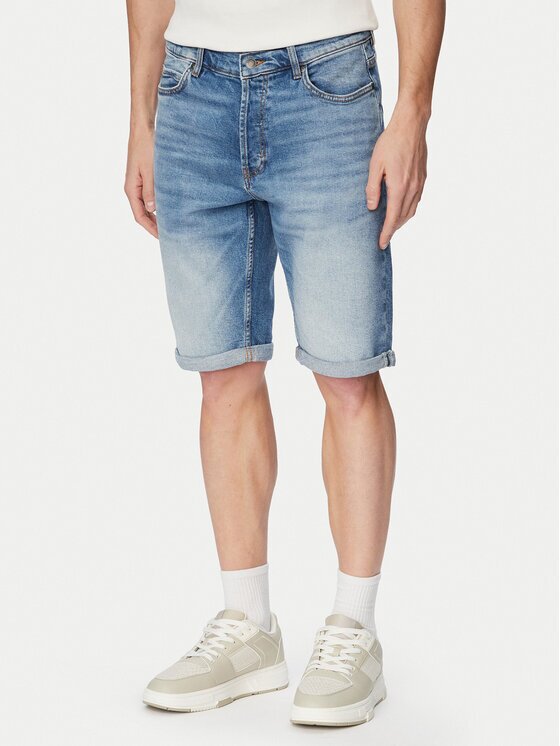 HUGO Дънкови шорти 50556163 Regular Fit