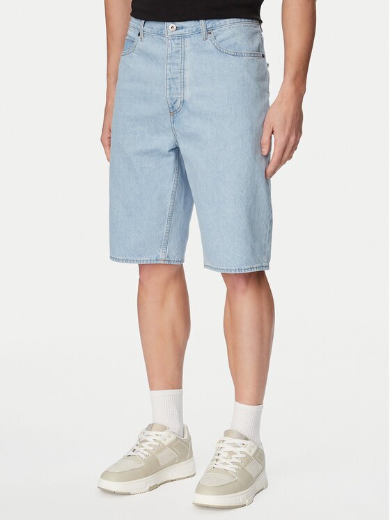 HUGO Дънкови шорти Skate Shorts 50555994 Straight Fit