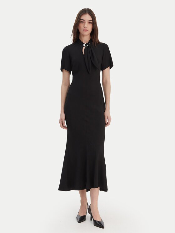 HUGO Коктейлна рокля Kiweni 50554051 Slim Fit