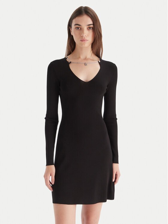 HUGO Плетена рокля Sibery 50548244 Slim Fit