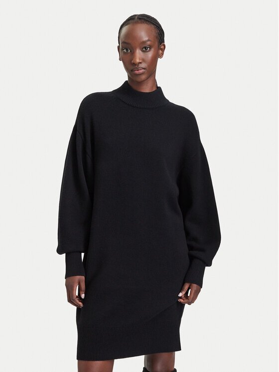 HUGO Плетена рокля Sorelleny 50571230 Oversize