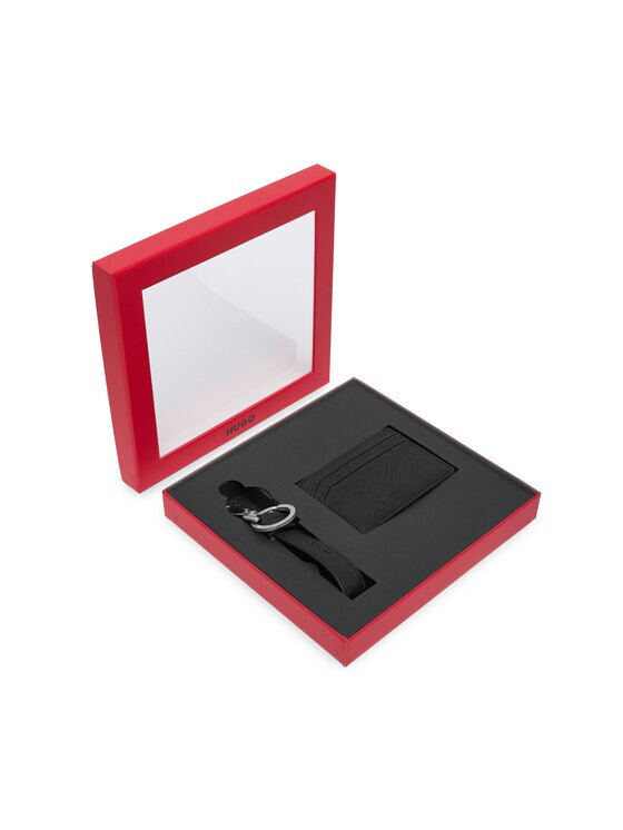 HUGO Подаръчен сет GBHM Key Chain&C.Case 50573603