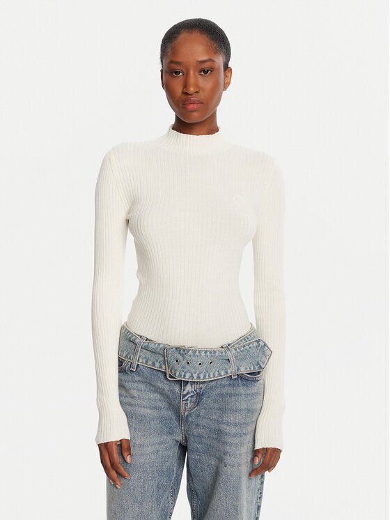 HUGO Пуловер Sarmie_B 50522578 Екрю Slim Fit