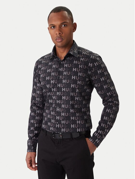 HUGO Риза Ermo 50555775 Casual Fit