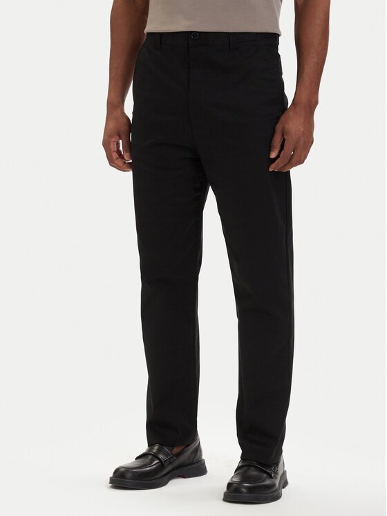 HUGO Текстилни панталони Genar253 50567257 Slim Fit