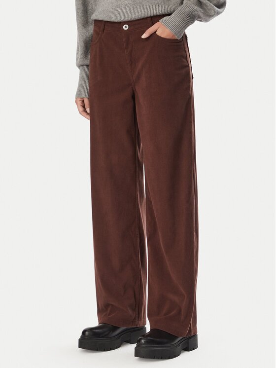 HUGO Текстилни панталони Hidami-1-W_B 50569803 Relaxed Fit