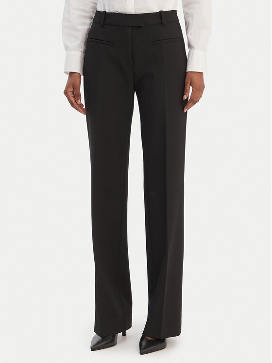 HUGO Текстилни панталони Hilayla 50555896 Slim Fit