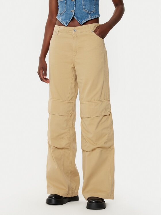 HUGO Текстилни панталони Hunder 50530833 Relaxed Fit