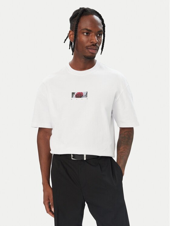 HUGO Тишърт Dakhil 50579723 Relaxed Fit