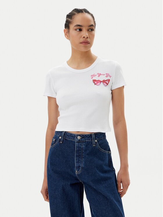 HUGO Тишърт Delanor_2 50539132 Cropped Fit